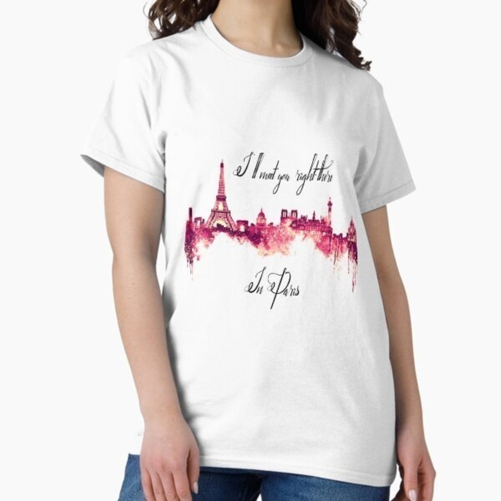 Emily In Paris City Girl Aesthetic Tee Casual Outfit